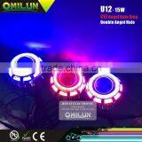 Factory Direct Wholesale Item U12 12-80V 15W LED Projector Lamp With Devil Eye Quality Choice thumbnail-3