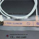 Novametrix Adult/Neonate Wrap Disposable SpO2 Sensor Skin Stretch Fabric DB9 6pin