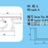 Weifang Xinli Plastic Manufacture 80/88series Upvc Windows Pvc Door and Window