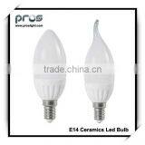 Ceramic 3w Smd 5630 Candle E14 Bulb Led