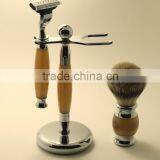 Top Quality Deluxe Badger Hair Shaving Brush Set thumbnail-1