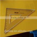 custom 2mm thick anti scratch polycarbonate ruler