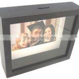 Metal Photo Frame With Coin Bank Use , 8" x 6" in Size (A499) thumbnail-1