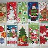 Silk Screen Printing Kitchen Terry Towel Cotton Velour Kitchen Towel thumbnail-4