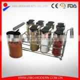 Kitchen Glass Spice Bottle Useful/spice Jar With Spice Rack