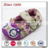 fancy colorful knitted baby prewalker shoes