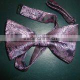 Bow Ties for Men With Fashion Novelty Mens Adjustable Tuxedo Bowtie Wedding Bow Tie Necktie thumbnail-1