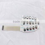 LED Membrane Switches With Metal Dome