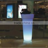 Top Sell High Quality Decorative Lights Multicolored plastic led vase light