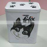 Big Metal Empty Tin Can Box for Food thumbnail-1