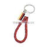 High Quality Hot Sale Zinc Alloy Cheap Promotional Leather Keychains thumbnail-5