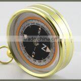Portable Outdoor Gold Compass With Keychain,Made in China Gold Supplier thumbnail-3