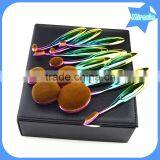 Top Quality Gift Box 10pcs Custom Makeup Brush Private Label BB Cream Toothbrush Make up Brushes Rainbow Oval Makeup Brush Set thumbnail-2