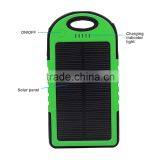 Solar Mobile Power Supply 4000mah Dual USB Solar Power Bank Emergency Charger Backup Battery thumbnail-3