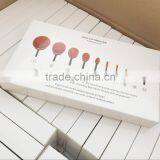 2016 Hot Sale Makeup Brush 10pcs Private Label Tooth Brush Wholesale Oval Foundation Makeup Brush Set thumbnail-5