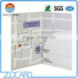 Fashional Design A4/A5 Matt Art Paper Folded Invitation Brochure thumbnail-2