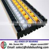 Customized Galvanized Zinc or Steel Plate Frame Roller Track ABS Wheel Aluminium Alloy Flow Rack for Pipe Conveyer Conveyor thumbnail-1