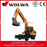 DLS190-9A 20t Wheel Excavator thumbnail-1