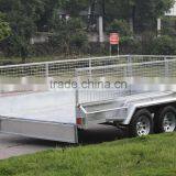 Hot Selling Weled Tandem Cage Trailer 10x6/12x6 thumbnail-5