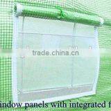 6m (L) X 3m (W) X 2m (H) Polytunnel Greenhouse Pollytunnel Poly Polly Tunnel Fully Galvanised Anti Rust Steel Frame thumbnail-5