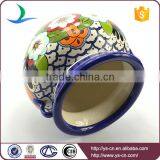 YSfp0002 Morden Vintage Handmade Ceramic Flower Pot With Earhandle thumbnail-2