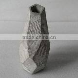 Cheap White Garden Concrete Plant Pots Flower Vase thumbnail-2