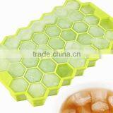 CY175 Kitchen DIY Ice Cream Tools Silicone Honeycomb Shape Tray Ice Cream Maker thumbnail-6