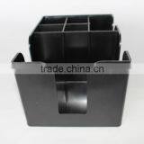 BPA Free PS ABS 6 Compartments New Bar Caddy/Napkin Straw Stirrer Holder thumbnail-4
