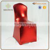Wholesale Spandex Banquet Metallic Chair Cover Wedding thumbnail-3