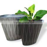 High Quality Best Selling Eco Friendly Set of Round Zinc Flower Vase From Viet Nam thumbnail-1