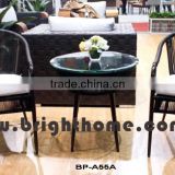 Leisure Chair and table set BP-A55A PE rattan wicker outdoor products