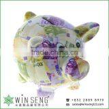 Small Ceramic Piggy Coin Bank for Sales thumbnail-1