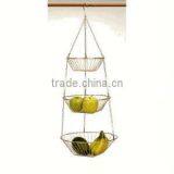 H2216 Wire 3-Tier Fruit Basket thumbnail-1