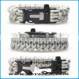 Emergency Paracord 550 Bracelet Parachute Cord Bracelet for Survival thumbnail-4