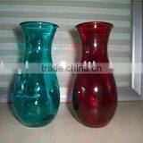 цветное стеклянное вазо/цветочное вазо thumbnail-1