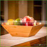 Bamboo wooden salad bowl/ salad serving bowl Homex-BSCI