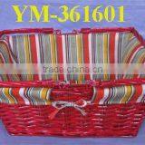 Wicker Basket for Shopping thumbnail-1