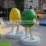 Fiberglass M&M Cartoon Sculpture thumbnail-6