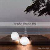 PE Material Blow up Furniture Garden Used Human Plastic LED Light Luminous Ball thumbnail-1