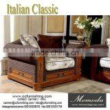 YB29 Royal Furniture Style French Antique Armchair/Coffee Shop Fabric Armchairs Modern Armchairs Indoor Royal Armchair Price thumbnail-4