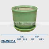 Vietnamese Ceramic Glazed Mini Flower Pot BN-M092 thumbnail-1