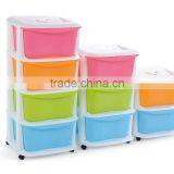 Two Layers/Three Layers/Four Layers Drawer Type Storage Box / Finishing Box With Wheel thumbnail-1