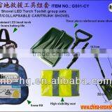 Car Snow Shovel Ice Scraper LED Group