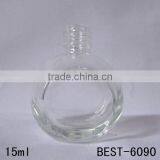 0.5oz 15ml Circle Glass Bottle Small for Sale thumbnail-1
