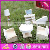 2016 Newest Baby Wooden Doll Furniture, Top Fashion Kids Wooden Doll Furniture, Best Chiodren Wooden Doll Furniture W06B045 thumbnail-5