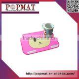 Custom Logo Low MOQ Round Shape Colorful Slate Coaster thumbnail-1