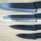 4pcs Black Blade Ceramic Knife Set Chef Kitchen Knives 3" 4" 5" 6" + Peeler thumbnail-4
