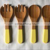 2017 Bamboo Bamboo Salad Serving Set Made in China
