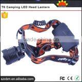 Trade Assurance Supplier XQ41T6 Ultra Bright T6 LED Headlamp Outdoor Camping LED Head Lantern thumbnail-3