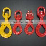 G80 Red Painted Safety Self-Locking Swivel Lifting Hook thumbnail-4